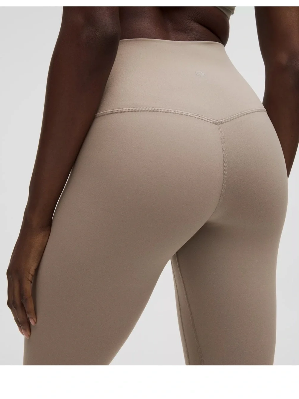 lululemon athletica High-Rise Leggings in Taupe Beige